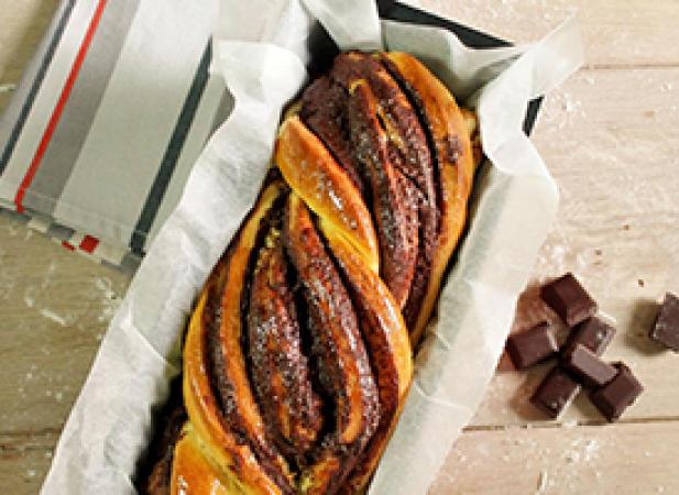 Babka au chocolat