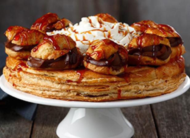 Gâteau Saint Honoré au chocolat