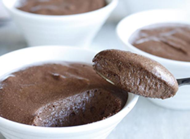 Mousse au chocolat crémeuse