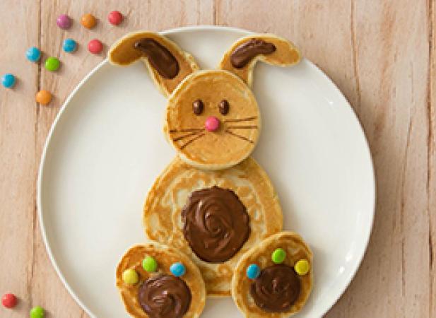 Pancakes lapin