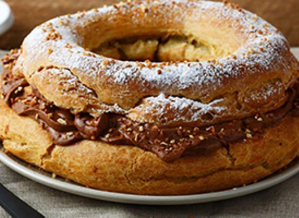 Paris Brest au chocolat praliné