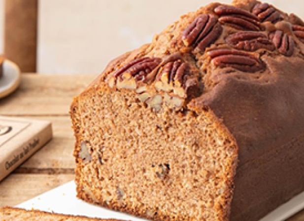 Cake au chocolat praliné et noix de pecan