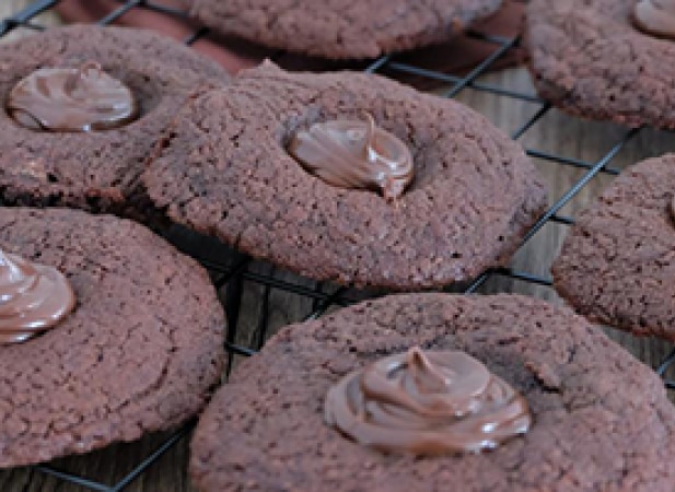 Cookie à la pâte à tartiner en 3 ingrédients