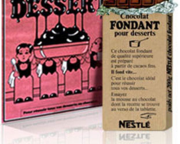 La mousse au chocolat Nestlé Dessert® noir